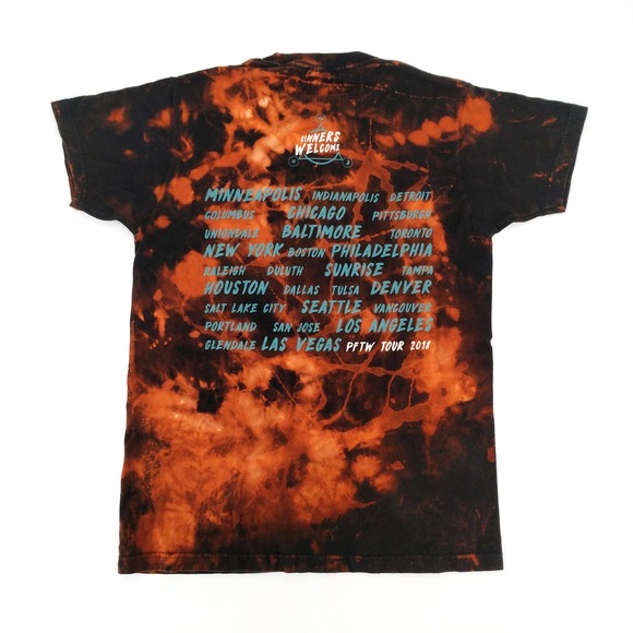 Panic at the Disco PFTW Tour Custom Bleach T-Shirt - Picture 3 of 6